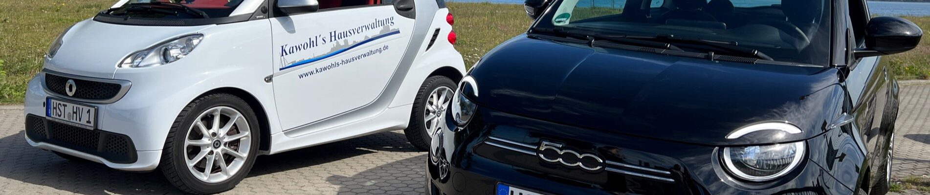 Unterwegs im grünen Dienstfahrzeug